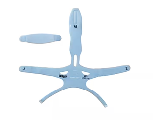 德尔格呼吸器机原装CPAP新生儿婴儿管路固定配件头带绑带带子头套