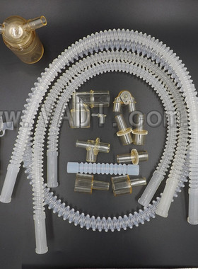 恺得VADI新生儿婴儿小儿有创呼吸器机配件硅胶管路管道管子重复式