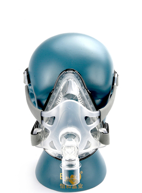 BMC无创呼吸器机730T/U-25T/G3配件口鼻全罩/面罩/头罩F1A 无额撑