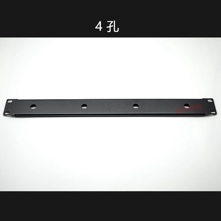 1U机柜4孔面板8孔12孔盲板无线话筒接收器天线TNC BNC天线延长线