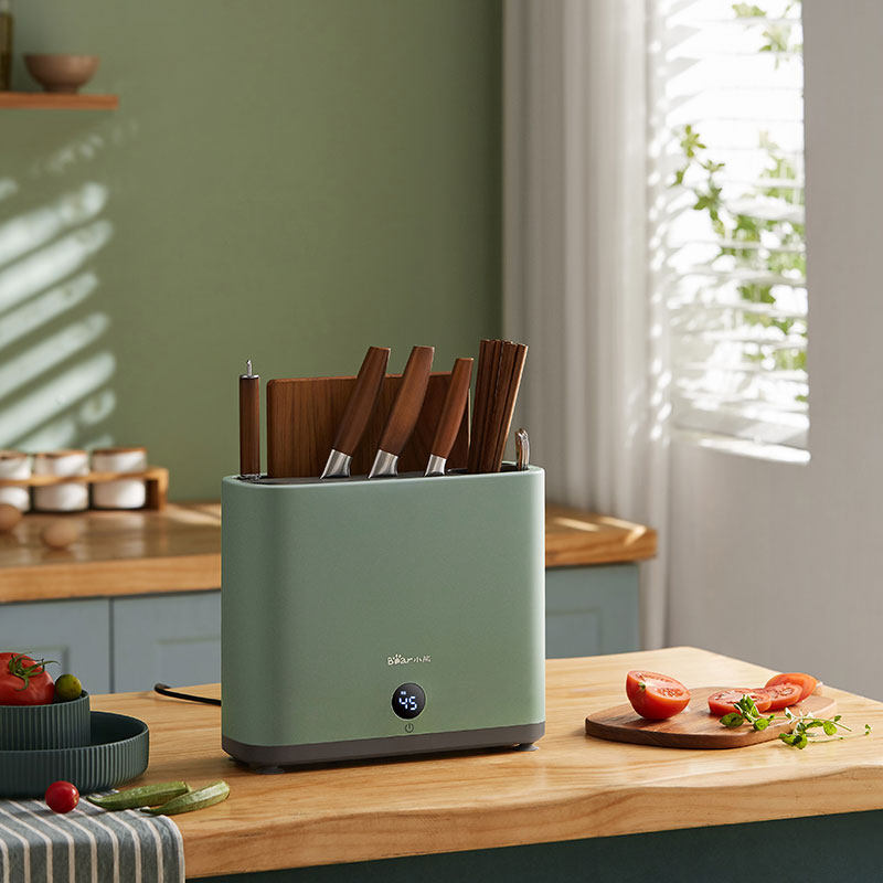 小熊砧板消毒筷子保洁机家用小型刀架菜板刀具智能紫外线烘干机