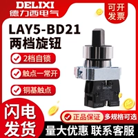 Delixi двухскоростной переключатель Lay5-BD21 Переключатель ручки 1 часто открывает две ручки XB2 Lay5s самосмешивание