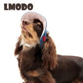 LMODO宠物百搭牛仔帽防晒帽狗狗遮阳帽小型犬用露耳朵帽子可爱帽