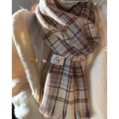 围巾女冬季 2025新款 送女朋友生日礼物初中生ins潮格子正流行披肩