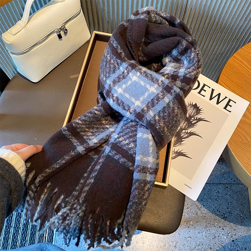 围巾女冬季2025新款高级感氛围感