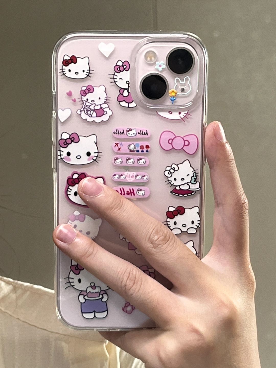 iPhone16tpu卡通蛋糕kt猫咪