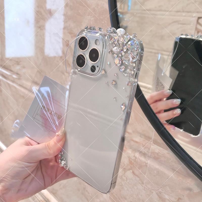 滴胶水钻iPhone15promax手机壳