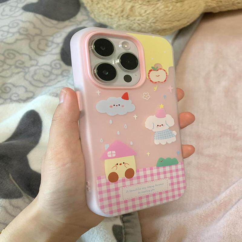 小狗的家适用于iPhone17/16pro不撞壳苹果15plus果冻手感14pro/13PRO新款12/11软壳16plus防摔xsmax/xr保护套,3C数码配件,手机保护套/壳,淘宝优惠券,粉丝福利购,淘宝优惠卷