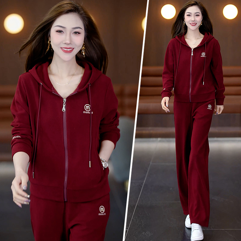 韩版慵懒风卫衣套装63