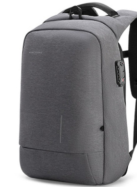 kingsons电脑包男双肩包13.3/15.6寸肩带手机吸盘旅行包男背包女