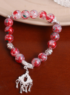 云之羽手链diy琉璃小众