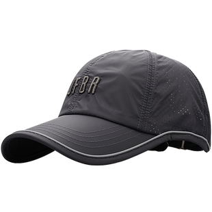 冠立祥速干帽子男夏季薄透气太阳帽女遮阳网帽棒球帽防晒鸭舌帽