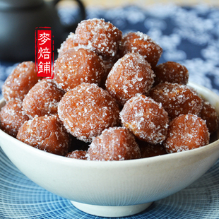 内蒙特产手工现做糖枣油枣麻叶金果子胡麻油传统糕点点心面点零食