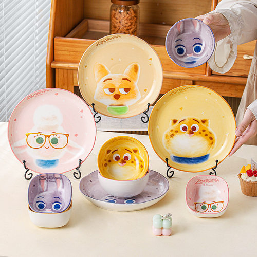 迪士尼疯狂动物城米饭碗2025新款