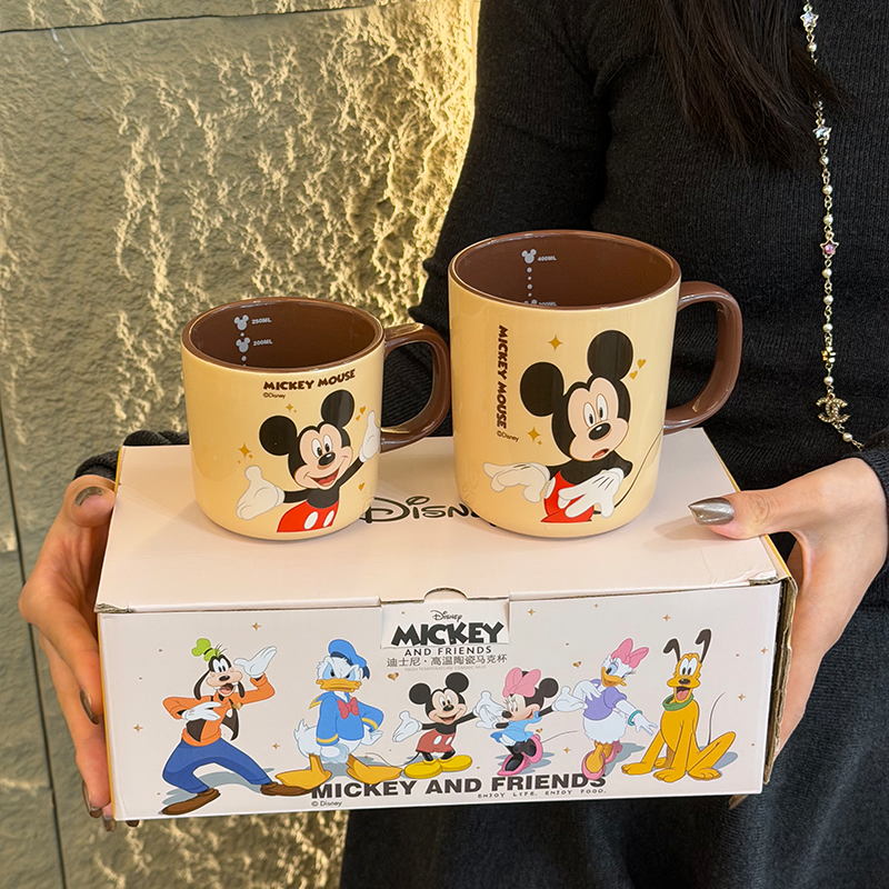 迪士尼米奇咖啡马克杯精美陶瓷杯