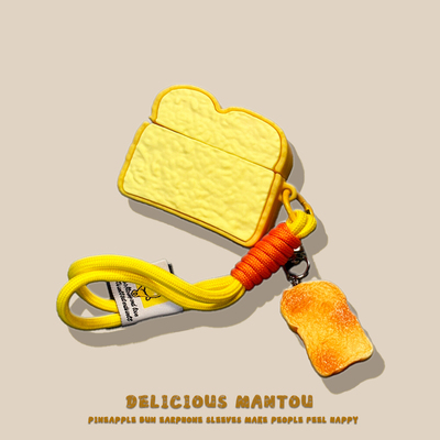 适用于vivo TWS 5保护套tws4保护壳vivo蓝牙耳机套vivotws5hifi版充电仓高级创意Air3 Pro盒tw4吐司面包A4壳