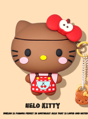 适用airpodspro2保护套airpods4苹果耳机保护壳3硅胶aipods二代airpod蓝牙耳机套盒ipod四三代pro3软壳围裙猫