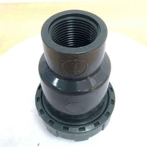 直插/内丝式UPVC塑料止回阀/单向