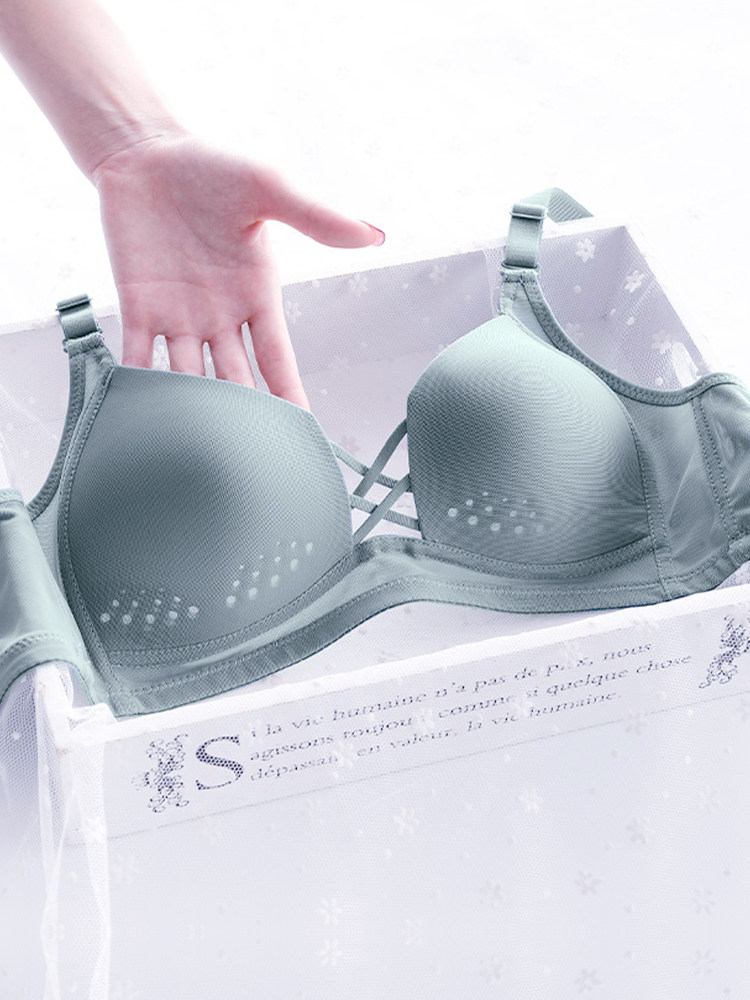 透气洞洞杯文胸夏季内衣女薄款性感聚拢无钢圈上托大码胖mm缩胸罩,女士内衣/男士内衣/家居服,少女文胸,淘宝优惠券,粉丝福利购,淘宝优惠卷