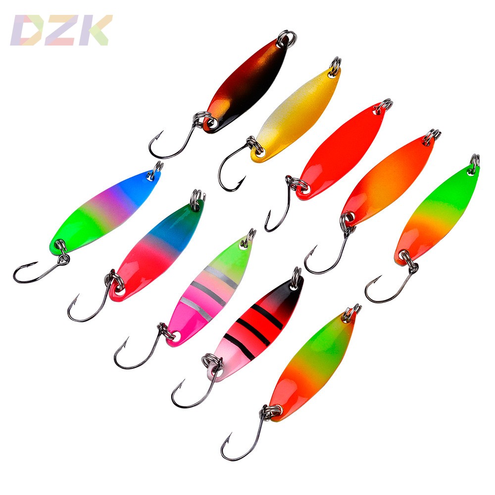 马口亮片远投金属路亚饵 微物彩色瓜子亮片 白条翘嘴鲈鱼勺型假b4