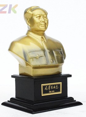 韶山厂家高端毛爷爷半身像 毛主席树胶人像办公室摆设件工艺品b3