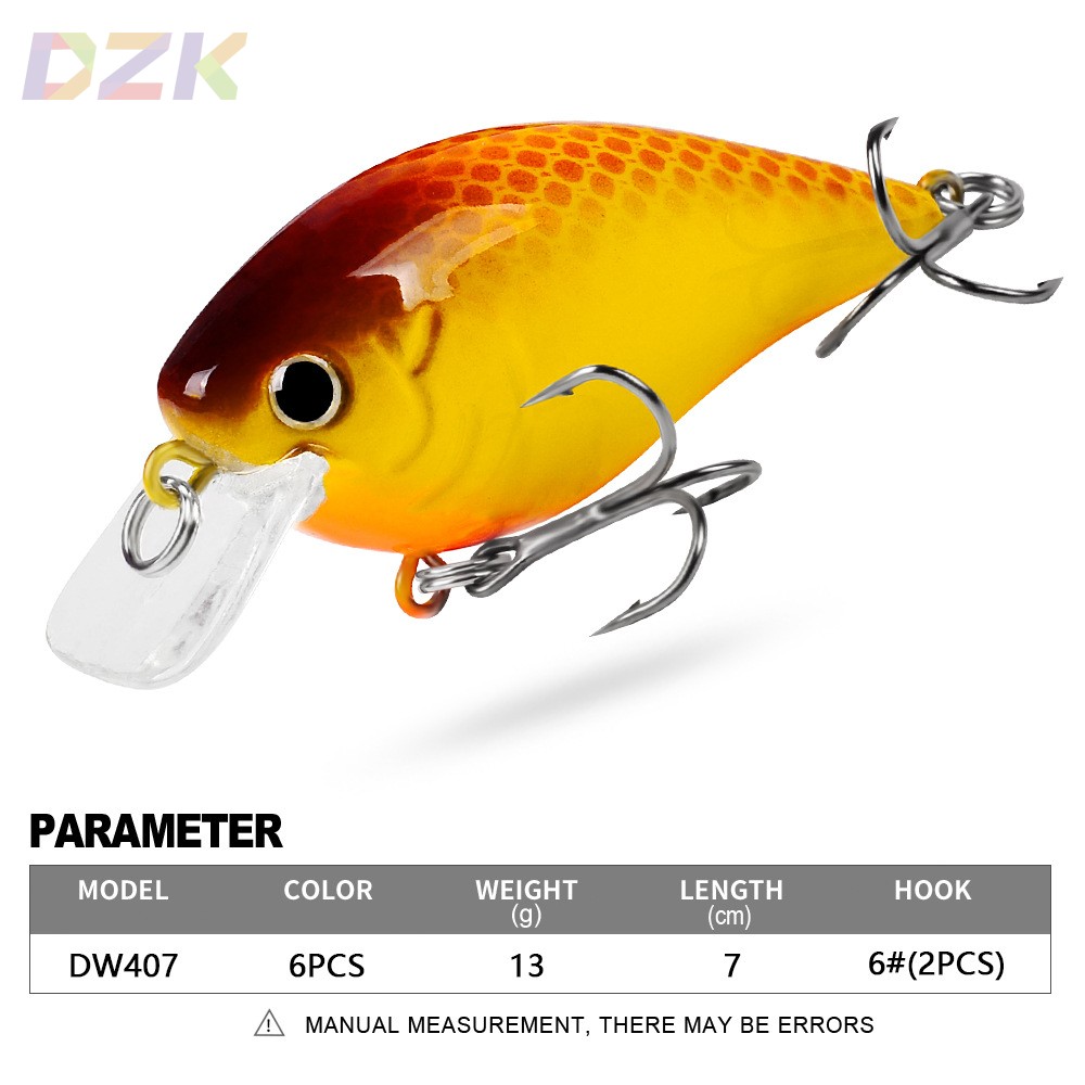 OEM定制打印路亚饵 仿真塑料假饵7CM-13G摇滚小胖子 来图定制颜b5