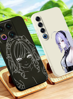 绝区零适用魅族22/21/20/18/17薇薇安Note16Pro努比亚红魔11Pro小众10文艺9线稿ProPlus手机壳个性防摔硅胶软