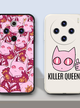 JOJO杀手皇后点赞boki适用Vivo X200 Pro X100s/X100/ultra X90 Y300PRO Y200 S19/S18 液态硅胶透明软手机壳