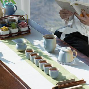 泡茶插具 喝茶茶具套装 2025新款 功夫茶具套装 高档轻奢家用茶壶套装