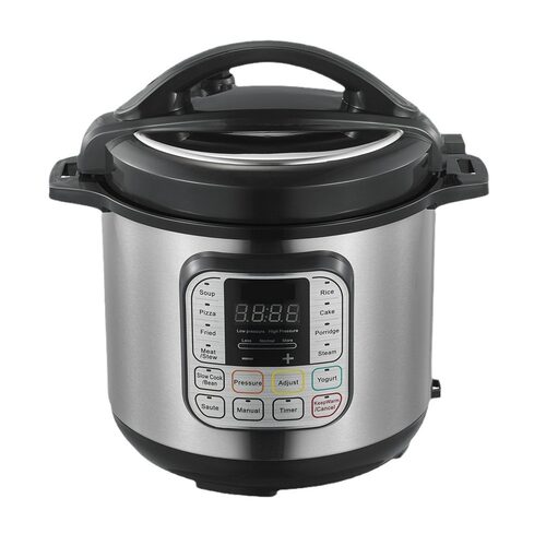 美规110V电压力锅Pressure cooker英文跨境电商家用6升压力锅现货