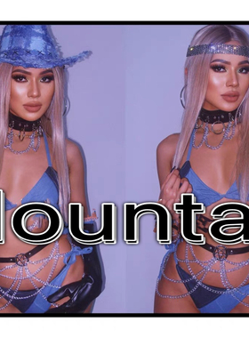 酒吧gogo演出服西部牛仔性感比基尼party巡场大气主题舞台ds秀