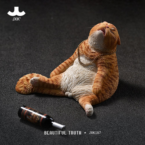 醉猫沙雕猫潮玩模玩摆件