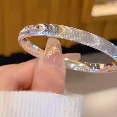 猫眼手镯女款s999足银