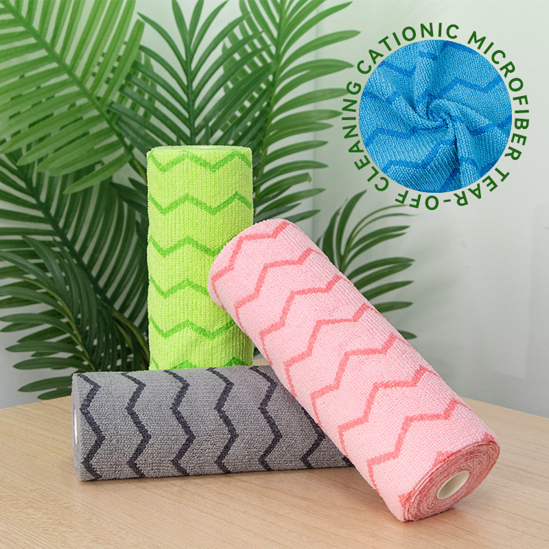 跨境懒人手撕抹布一次性汽车清洁毛巾吸水去污洗车巾不易掉毛抹布