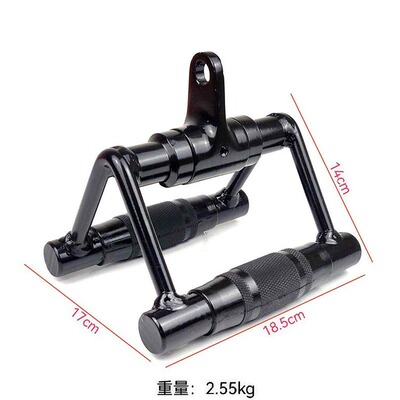 高位下拉把手小飞鸟龙门架拉背划船推胸健身器材背肌训练低拉配件