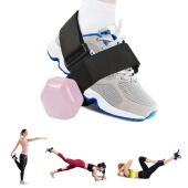 力量训练举重带可调节重量脚踝举重带护踝绑带踝关节举重哑铃绑带