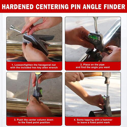 安全管道中心标记尺 管道中心定位器 Pipe Center Finder