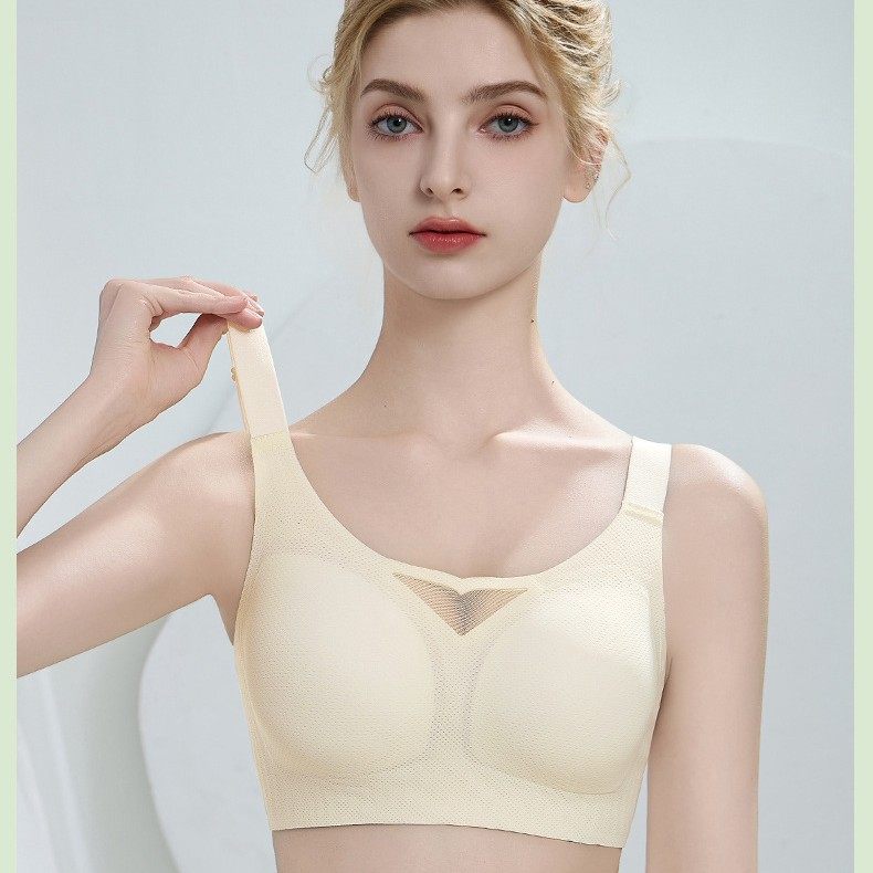 乳胶温感杯大胸显小薄款无钢圈内衣上托聚拢蕾丝收副乳调整型文胸,女装/女士精品,大码内搭,淘宝优惠券,粉丝福利购,淘宝优惠卷