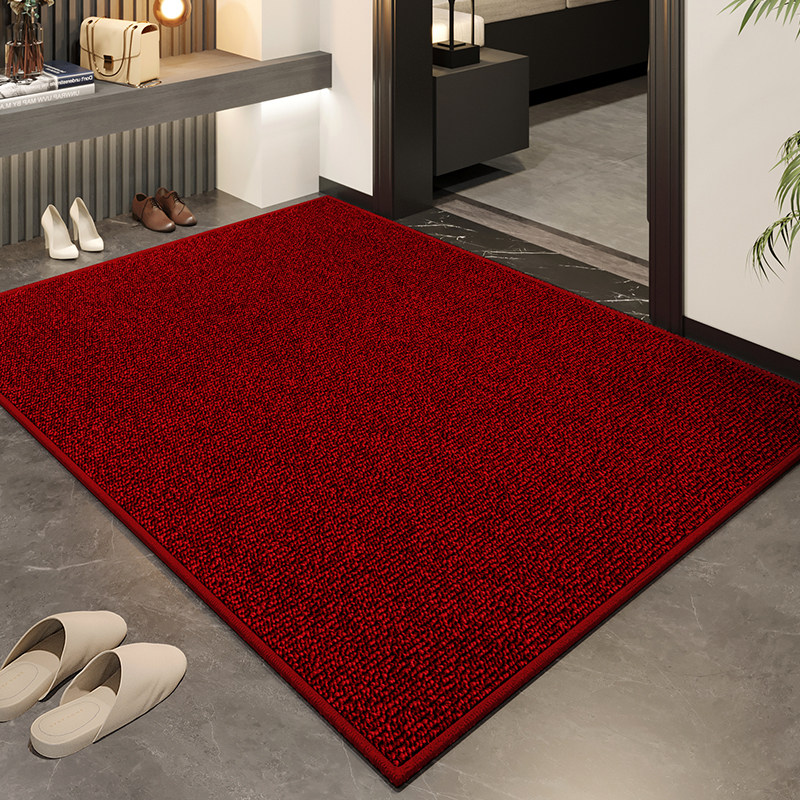 高级新款入户门地垫门口地毯脚垫家用红色大门门垫乔迁喜庆可裁剪,居家布艺,入户地垫,淘宝优惠券,粉丝福利购,淘宝优惠卷