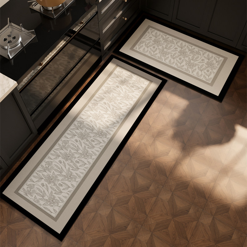 复古免洗厨房地垫防滑防油专用吸水垫耐脏脚垫可擦防水高级地毯垫,居家布艺,厨房地垫,淘宝优惠券,粉丝福利购,淘宝优惠卷