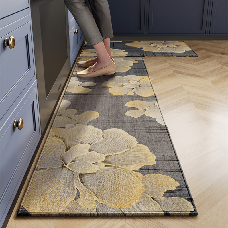 厨房地垫防油防滑防水脚垫专用吸水垫子门口长条地毯耐脏2026新款,居家布艺,厨房地垫,淘宝优惠券,粉丝福利购,淘宝优惠卷