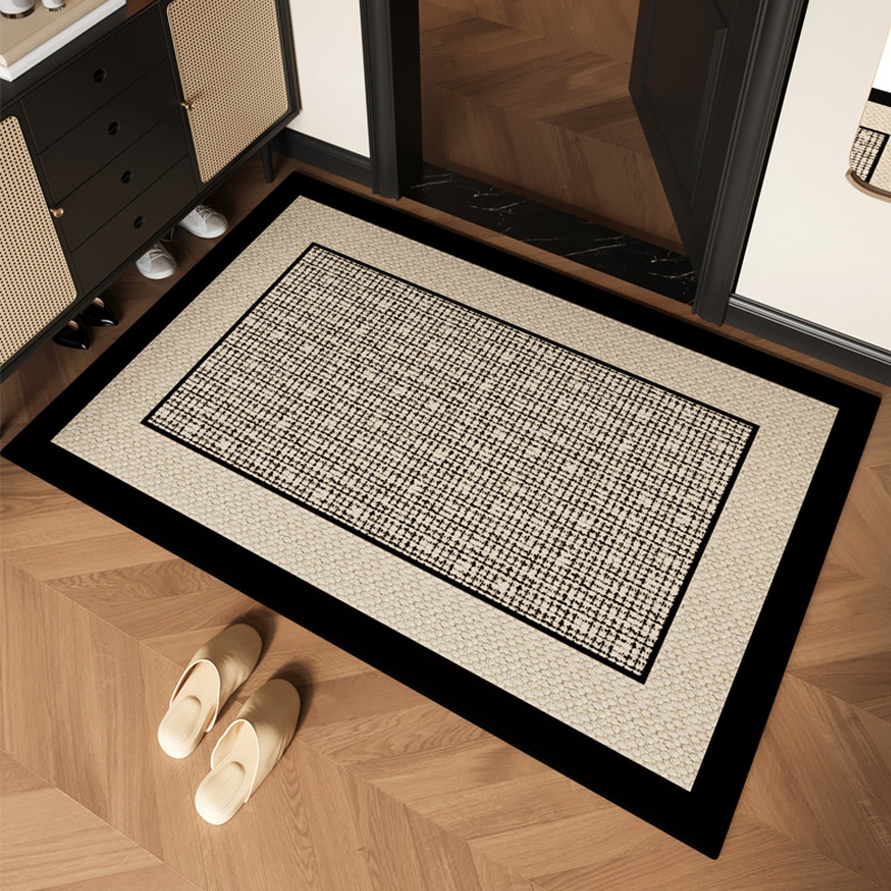 新款入户门地垫中古门口地毯可裁剪高级复古门垫入门脚垫耐脏免洗,居家布艺,入户地垫,淘宝优惠券,粉丝福利购,淘宝优惠卷