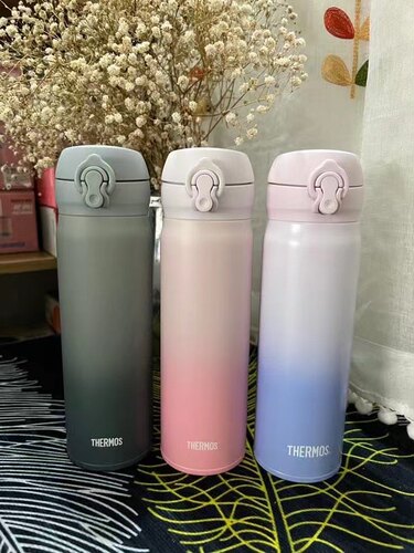 香港膳魔师THERMOS渐变色男女保温杯 质感手感颜值都超好JNL502ml