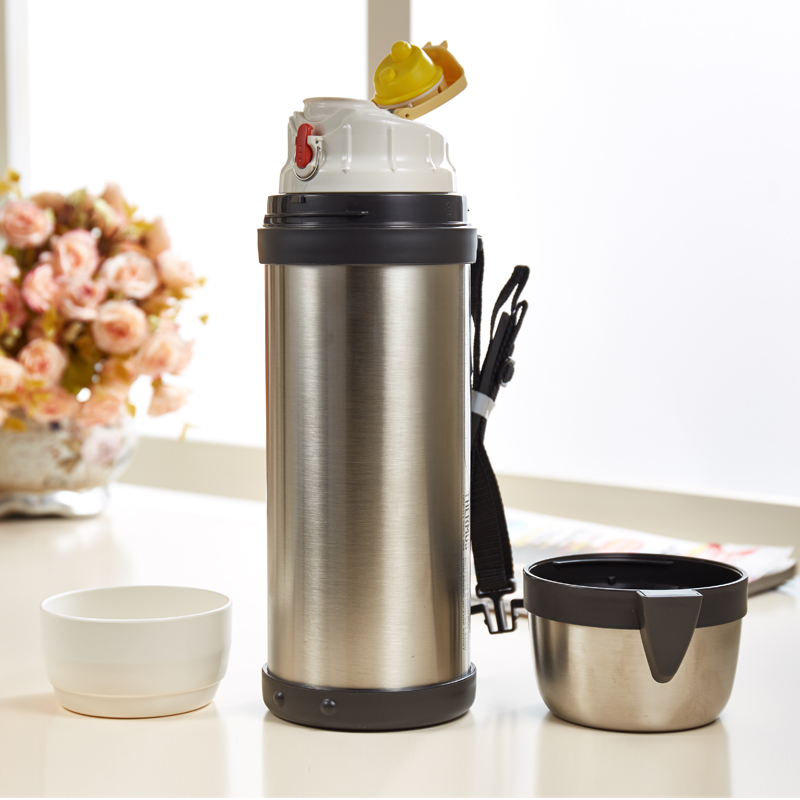 膳魔师正品大容量户外保温水壶