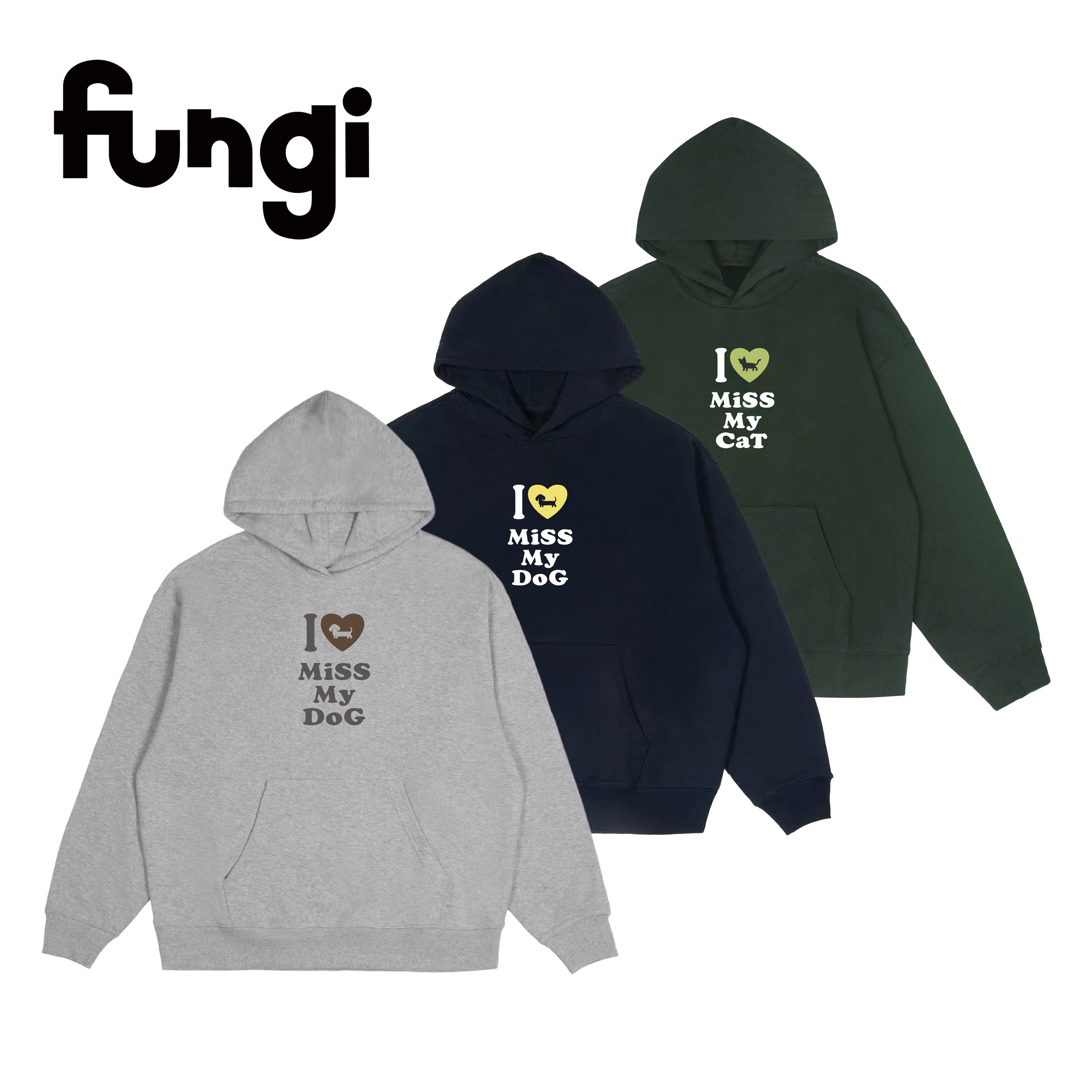 官方Fungi*I miss 卫衣/绒衫