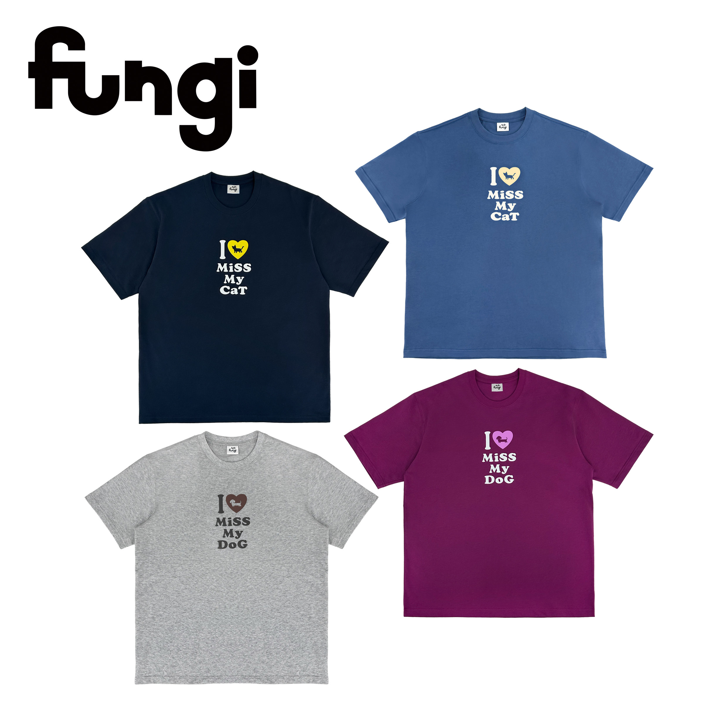 官方fungi*i miss T恤