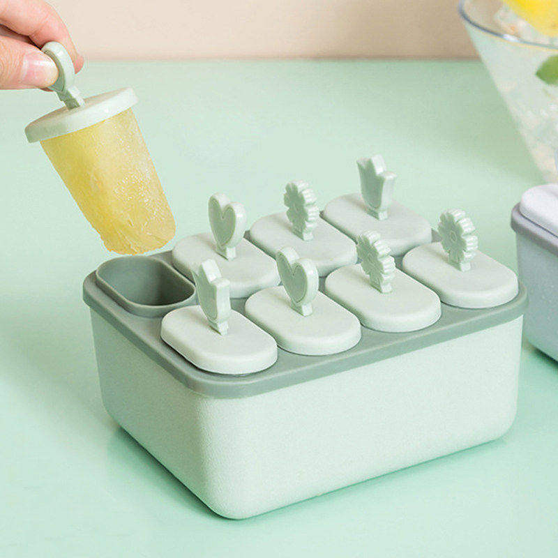 雪糕模具家用做冰棒冰棍冰淇淋冰糕冰块奶酪棒硅胶食品快速脱模