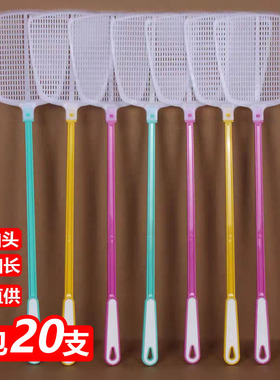 熟胶打不烂苍蝇拍家用耐用老式夏天软胶苍蝇拍子加厚加长柄蚊子拍