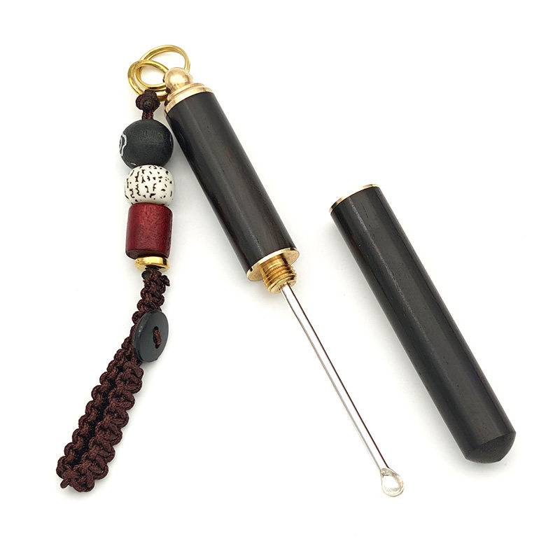 高级黑檀木999纯银耳勺随身便携掏耳挖耳朵工具个人清洁耳道神器,家庭/个人清洁工具,耳勺,淘宝优惠券,粉丝福利购,淘宝优惠卷