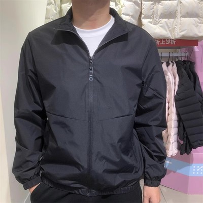 防风erke/鸿星尔克跑步立领男